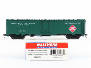 HO Scale Walthers 932-6241 REX REA Railway Express Agency 50' Reefer #7453