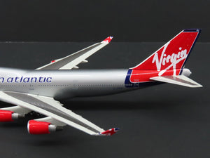 1:400 Die-Cast Virgin Atlantic B747-400 Airliner w/Stand