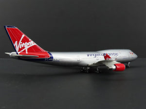 1:400 Die-Cast Virgin Atlantic B747-400 Airliner w/Stand