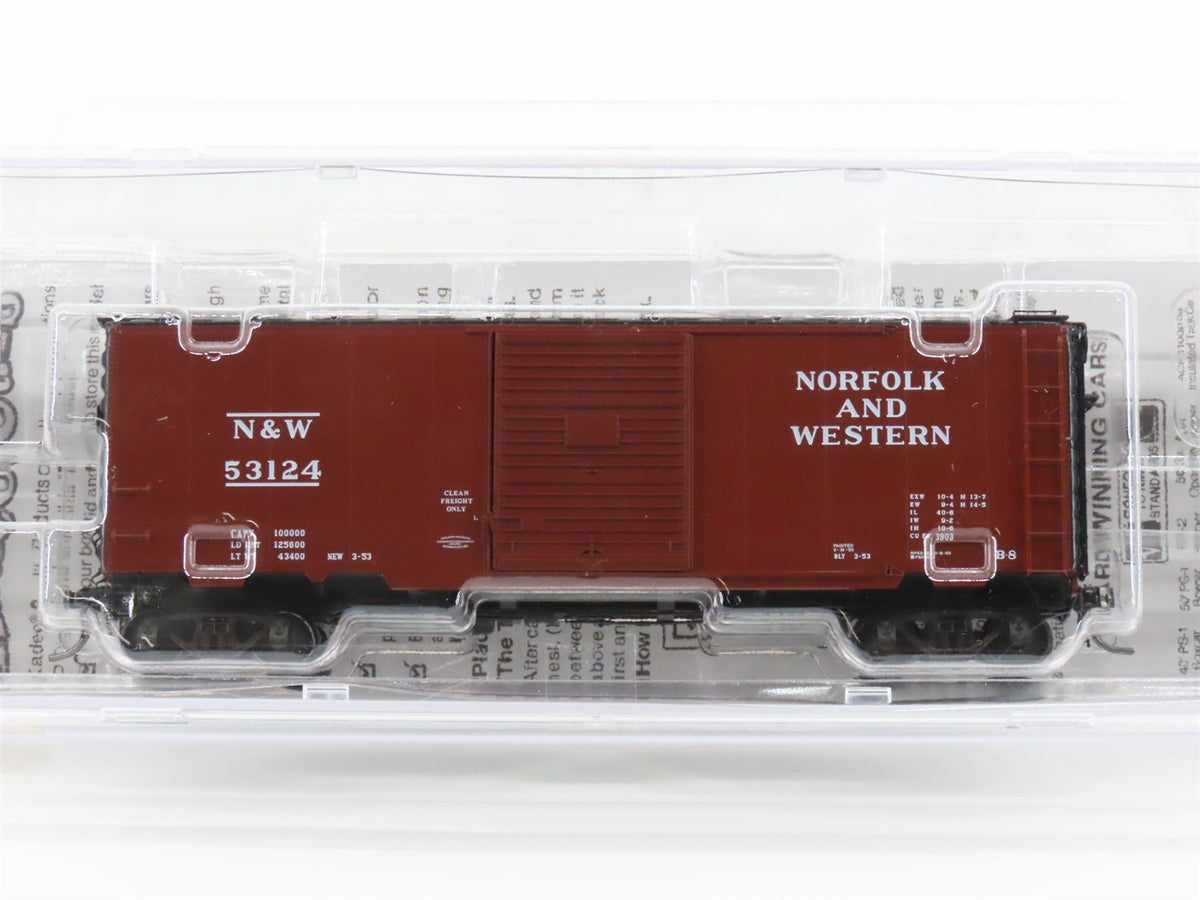 HO Scale Kadee 5021 N&amp;W Norfolk &amp; Western 40&#39; PS-1 Box Car #53124 - Sealed