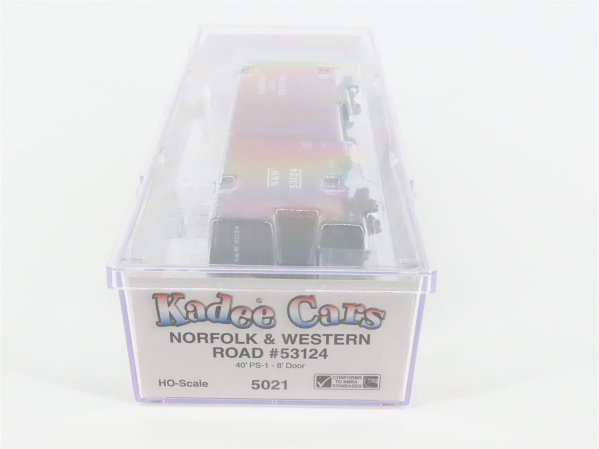 HO Scale Kadee 5021 N&amp;W Norfolk &amp; Western 40&#39; PS-1 Box Car #53124 - Sealed