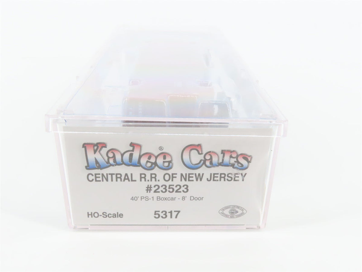 HO Scale Kadee 5317 CNJ Jersey Central 40&#39; PS-1 Box Car #23523 - Sealed