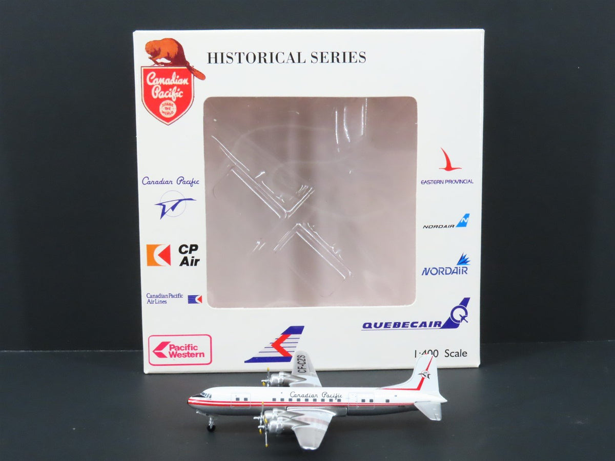 1:400 Aero Classics Die-Cast Canadian Pacific McDonnell Douglas DC-6B Airliner