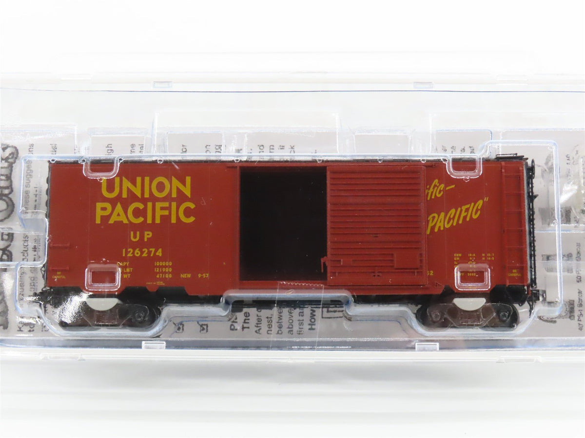 HO Kadee 5283 UP Union Pacific &quot;Be Specific&quot; 40&#39; PS-1 Box Car #126274 - Sealed