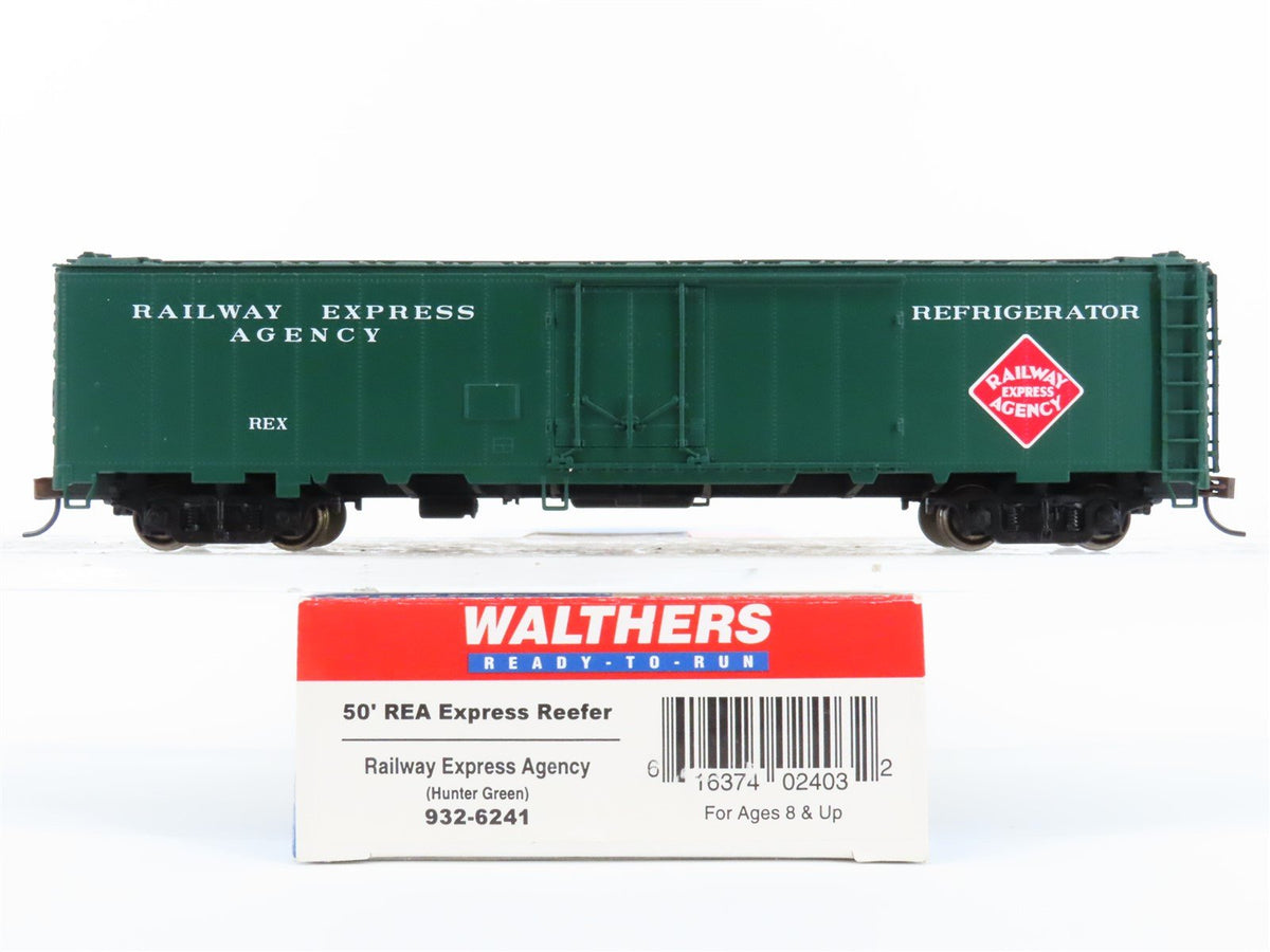 HO Scale Walthers 932-6241 REX REA Railway Express Agency 50&#39; Reefer