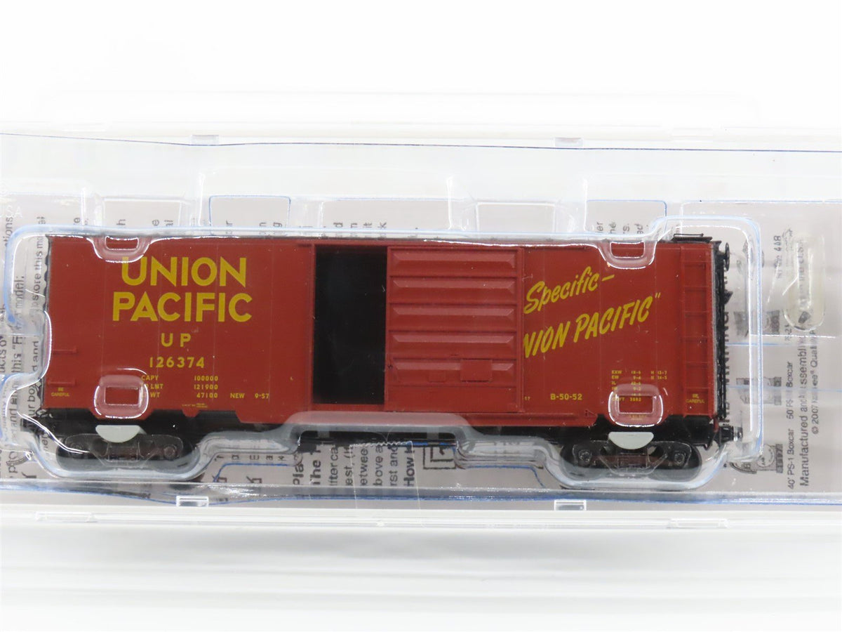 HO Kadee 5285 UP Union Pacific &quot;Be Specific&quot; 40&#39; PS-1 Box Car #126374 - Sealed