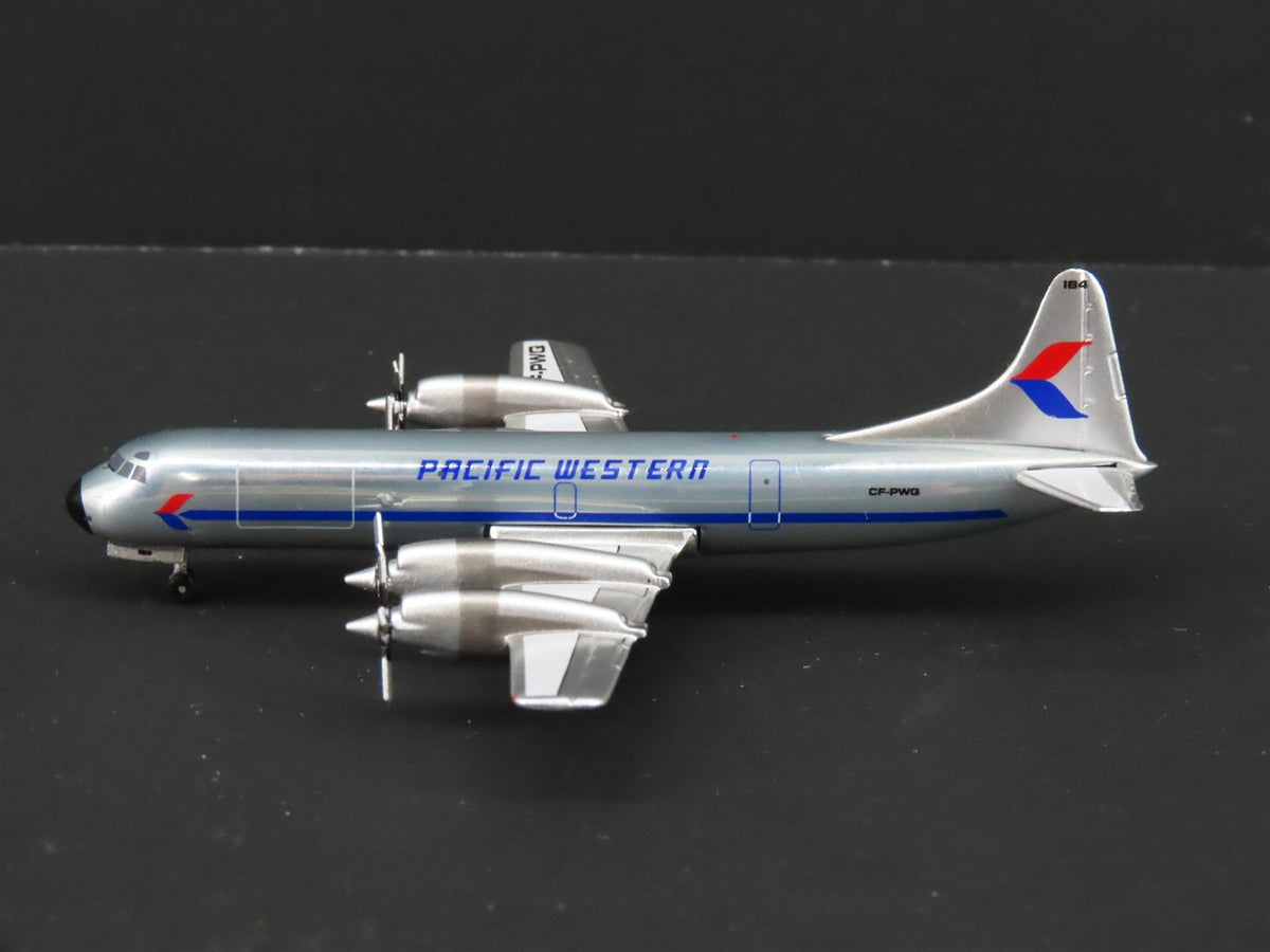 1:400 Aero Classics Die-Cast Pacific Western Lockheed L-188 Airliner