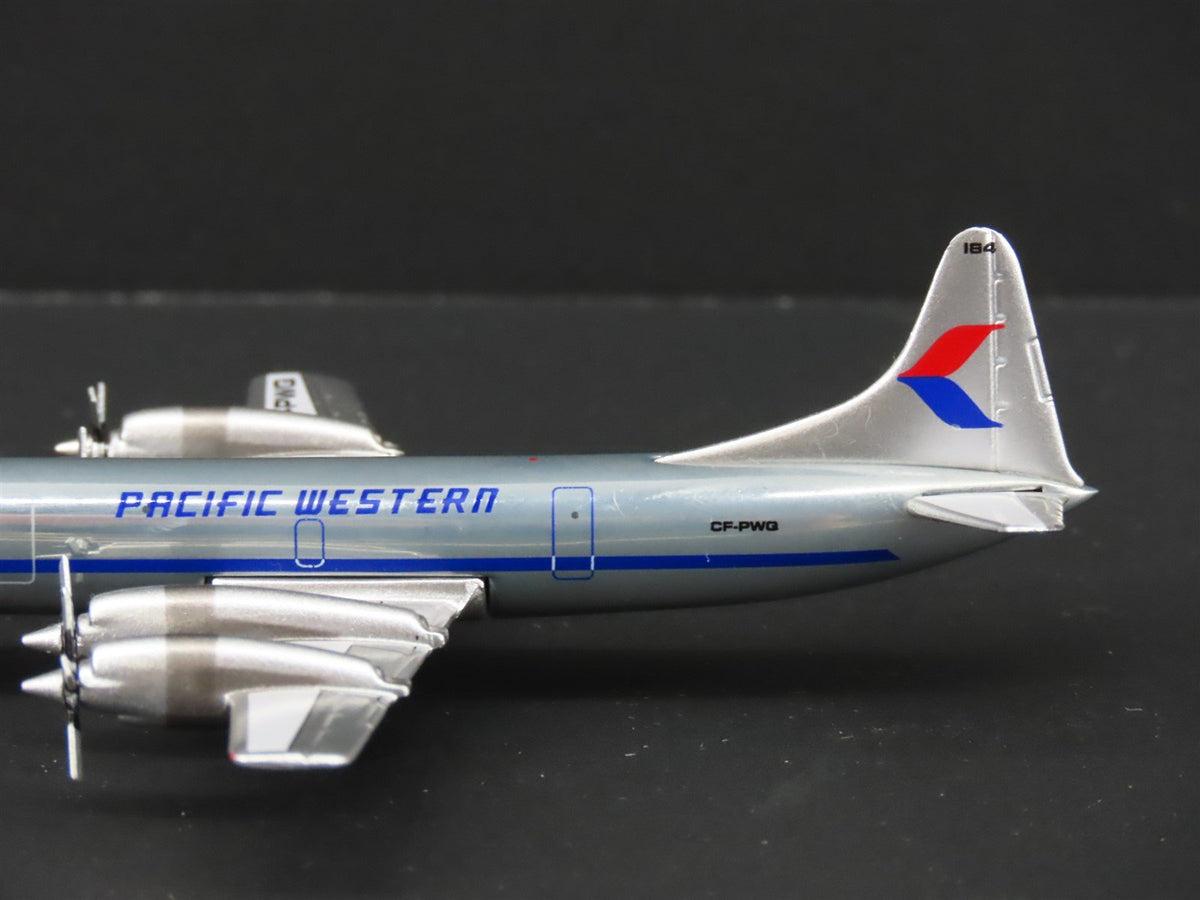 1:400 Aero Classics Die-Cast Pacific Western Lockheed L-188 Airliner