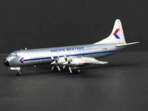 1:400 Aero Classics Die-Cast Pacific Western Lockheed L-188 Airliner