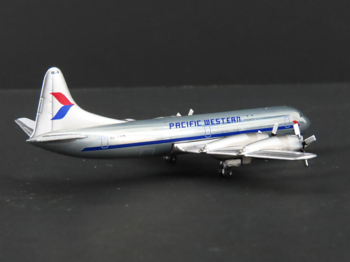 1:400 Aero Classics Die-Cast Pacific Western Lockheed L-188 Airliner