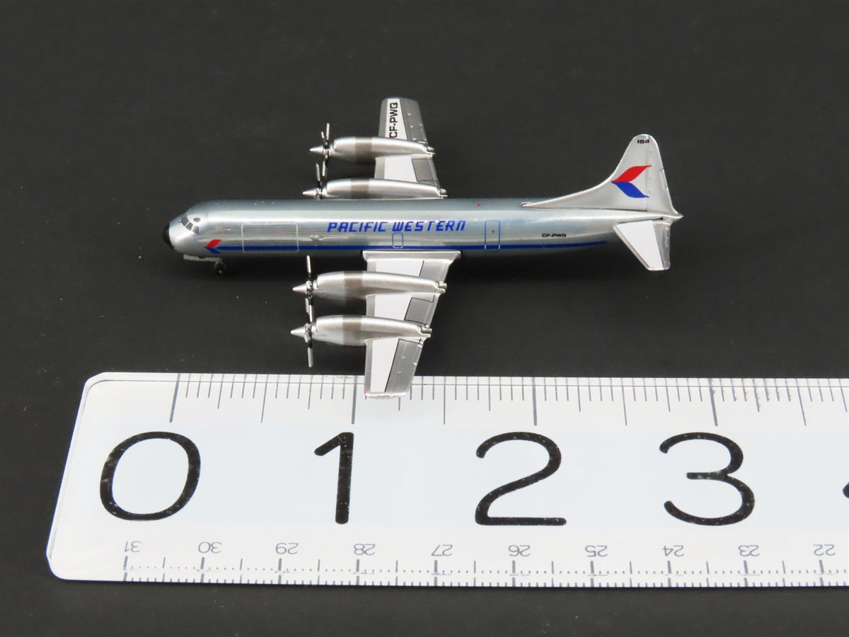 1:400 Aero Classics Die-Cast Pacific Western Lockheed L-188 Airliner