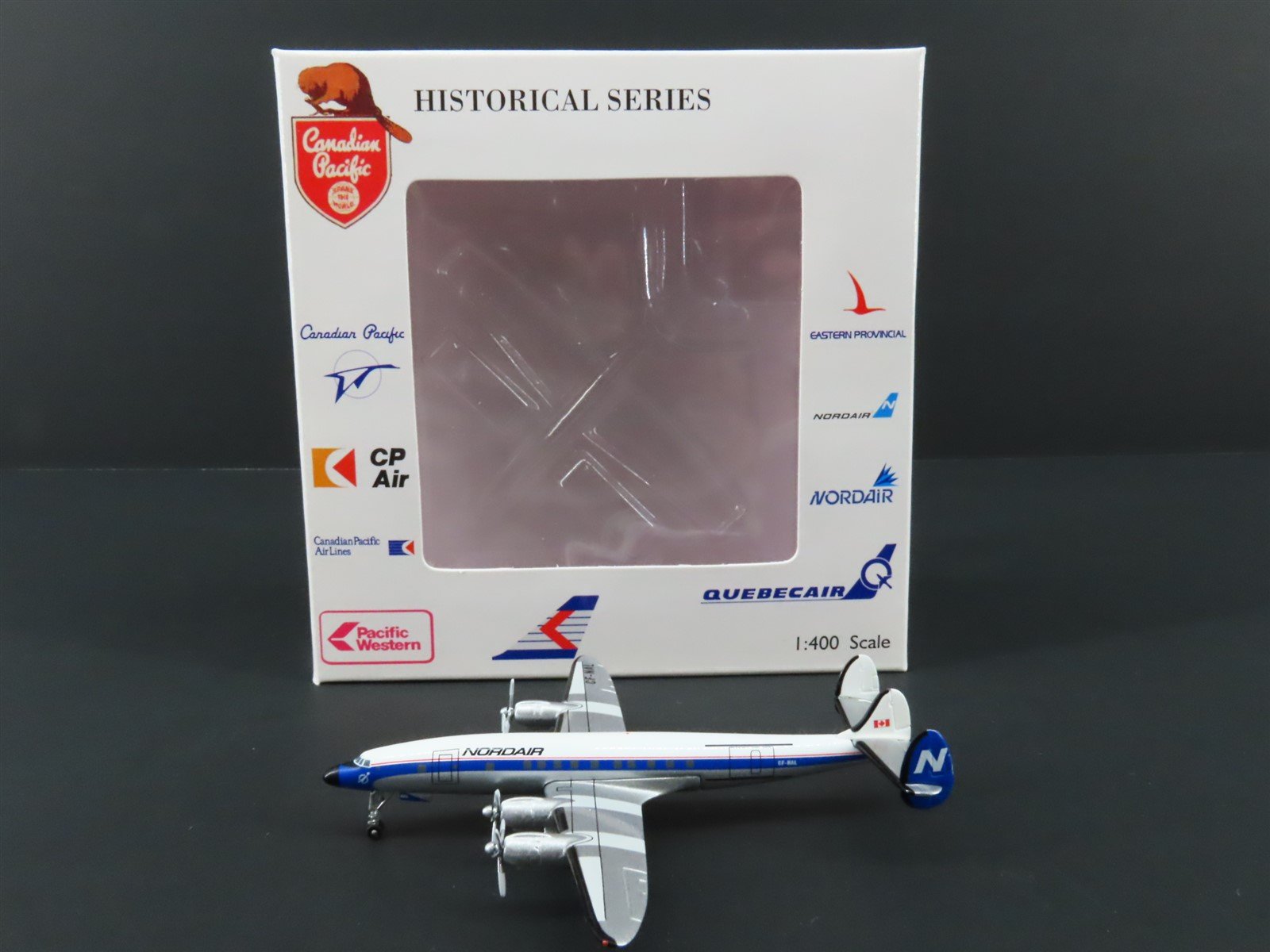 1:400 Aero Classics Die-Cast Nordair Lockheed L-1049H Airliner