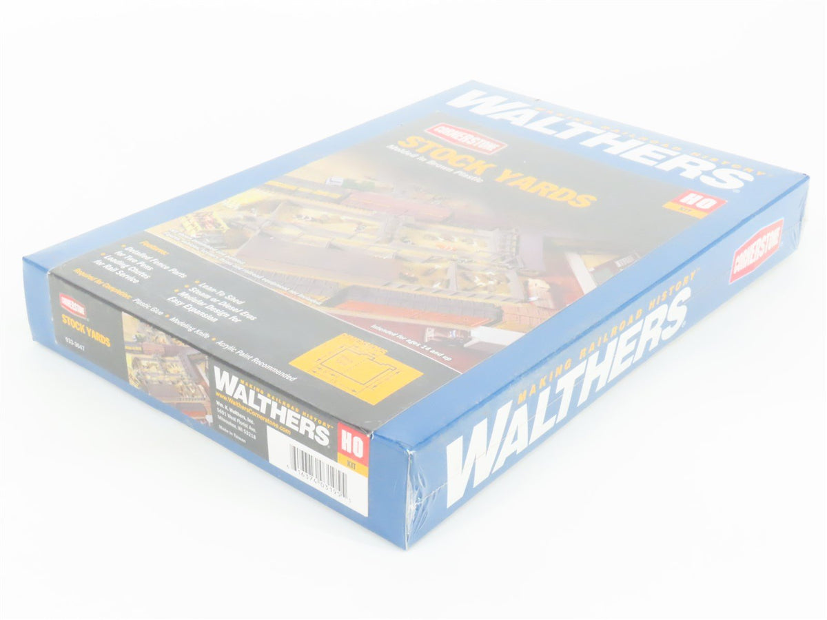 HO 1/87 Scale Walthers Cornerstone Kit #933-3047 Stock Yards - Sealed