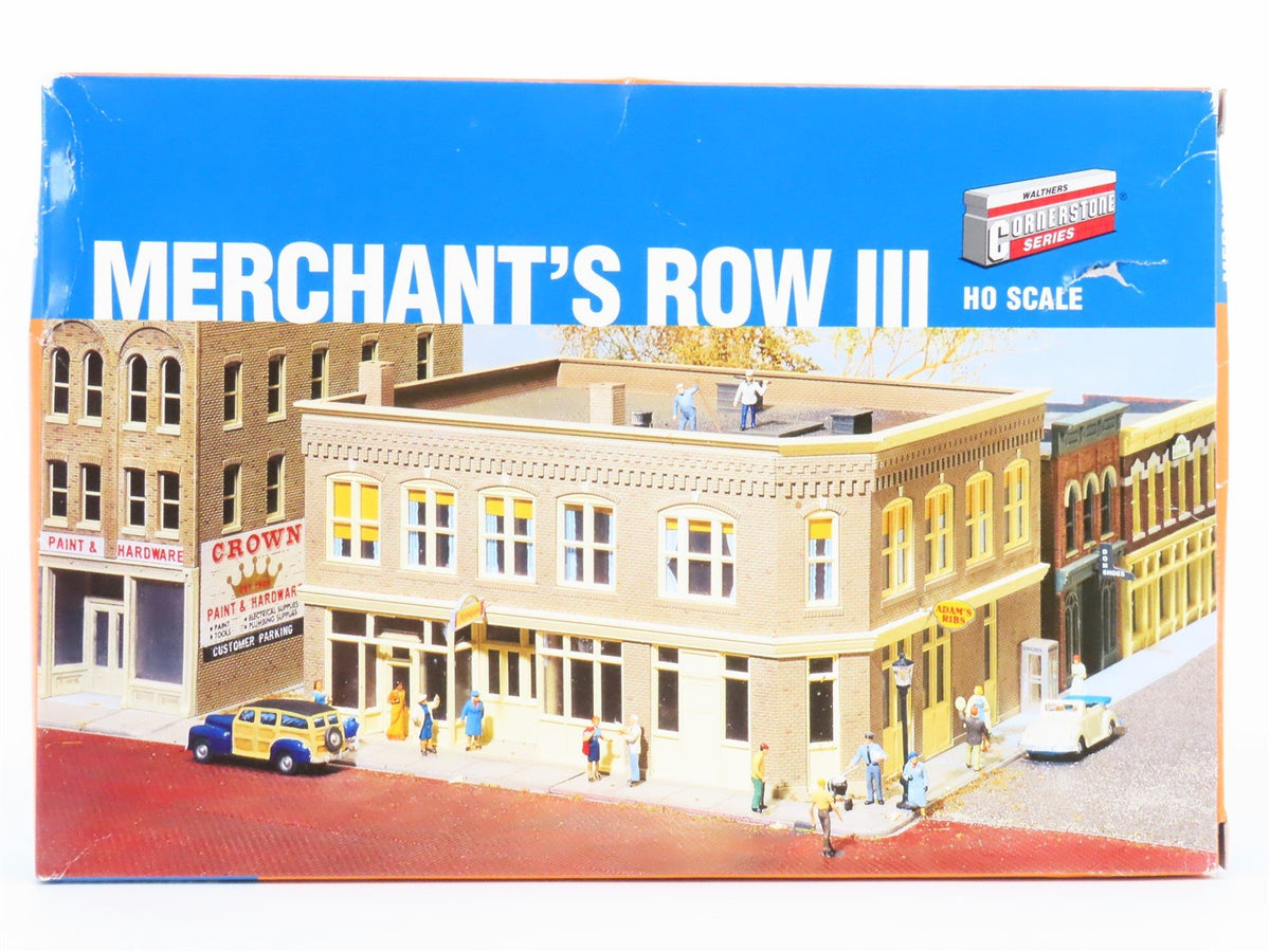 HO 1/87 Scale Walthers Cornerstone Kit #933-3064 Merchant&#39;s Row III