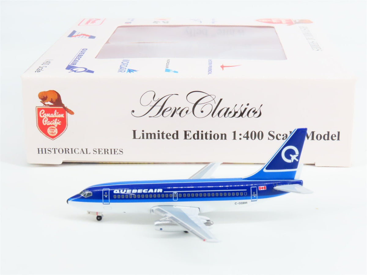 1:400 Aero Classics Die-Cast Quebecair Boeing B737-200 Airliner