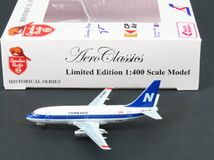 1:400 Aero Classics Die-Cast Nordair Boeing B737-200 Airliner