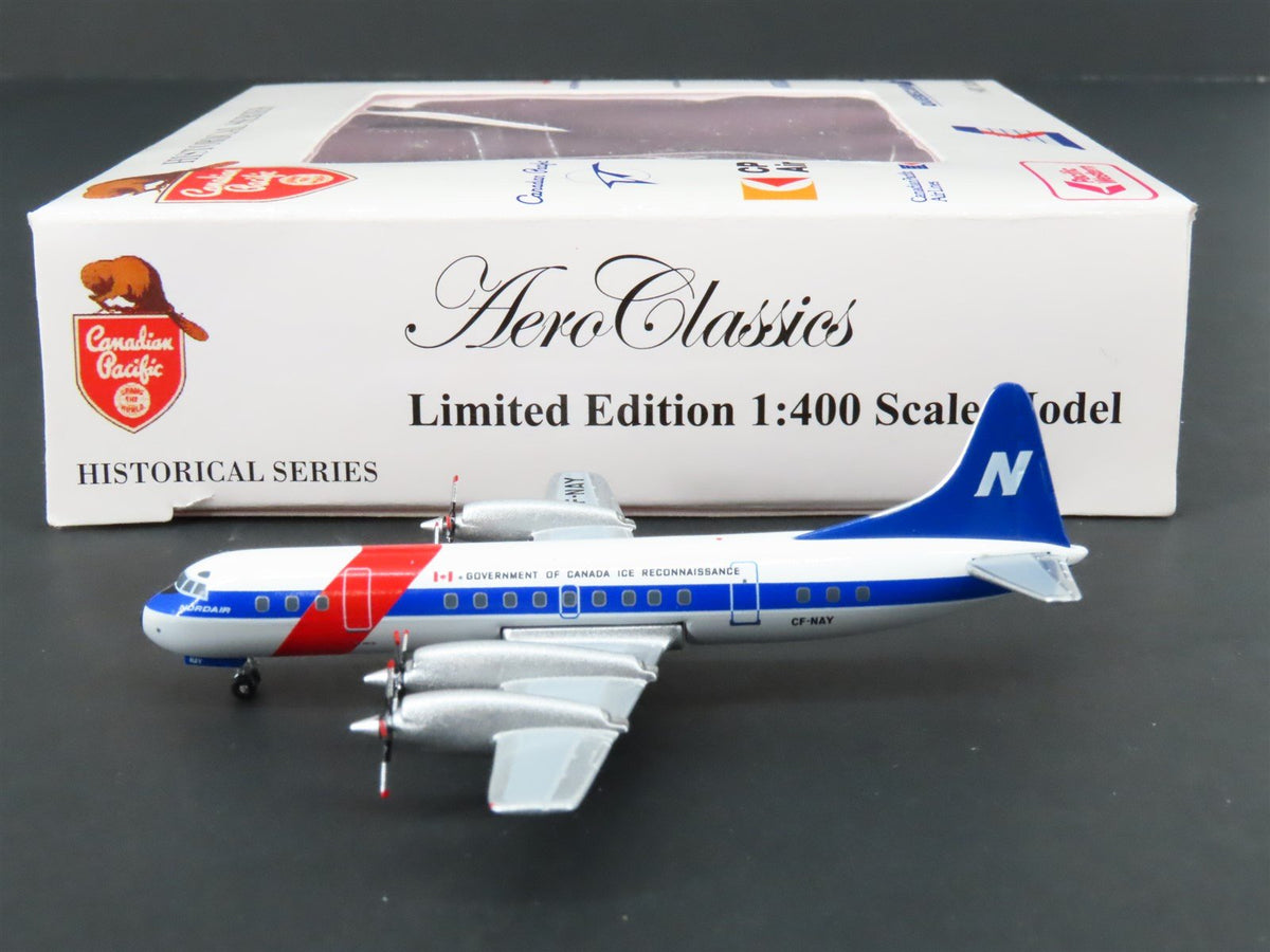 1:400 Aero Classics Die-Cast Government of Canada Lockheed L-188 Airliner