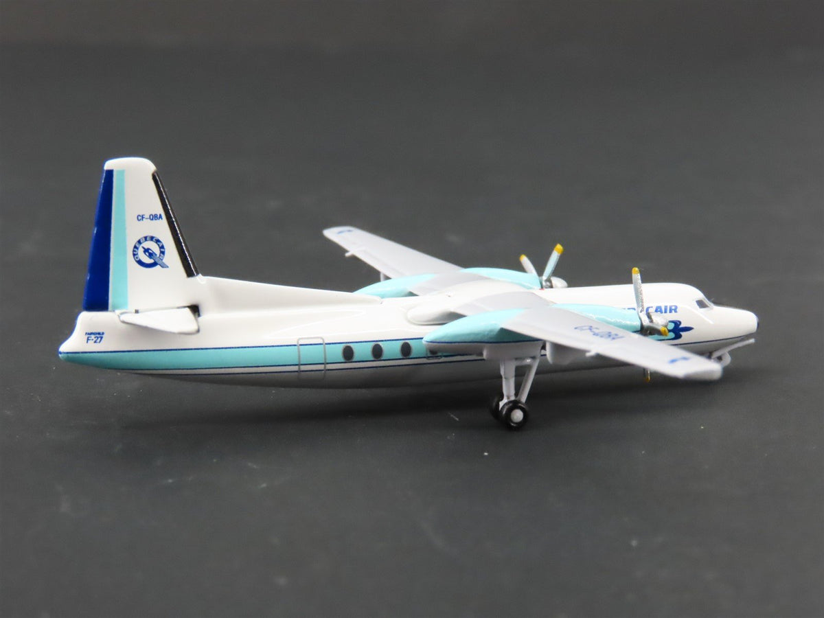 1:400 Aero Classics Die-Cast Quebecair Fokker F-27 Airliner