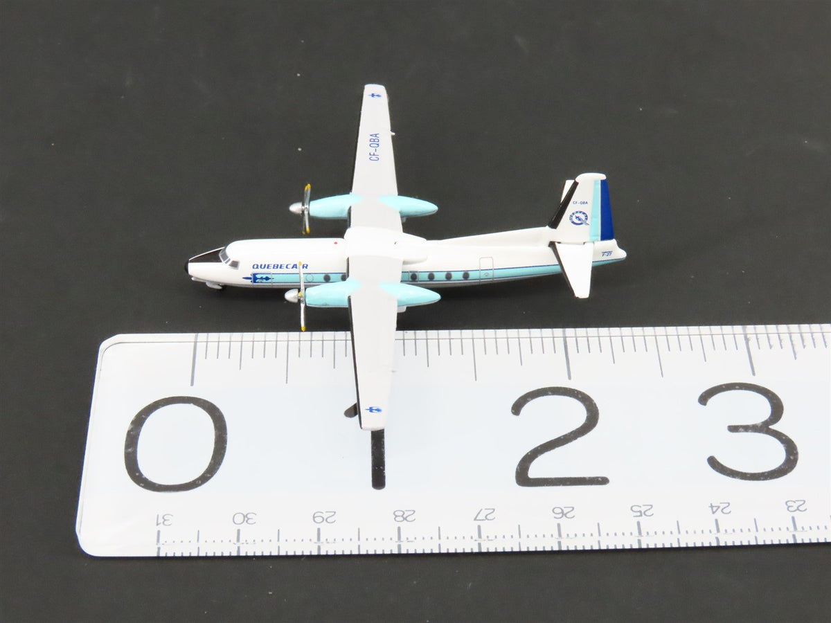 1:400 Aero Classics Die-Cast Quebecair Fokker F-27 Airliner