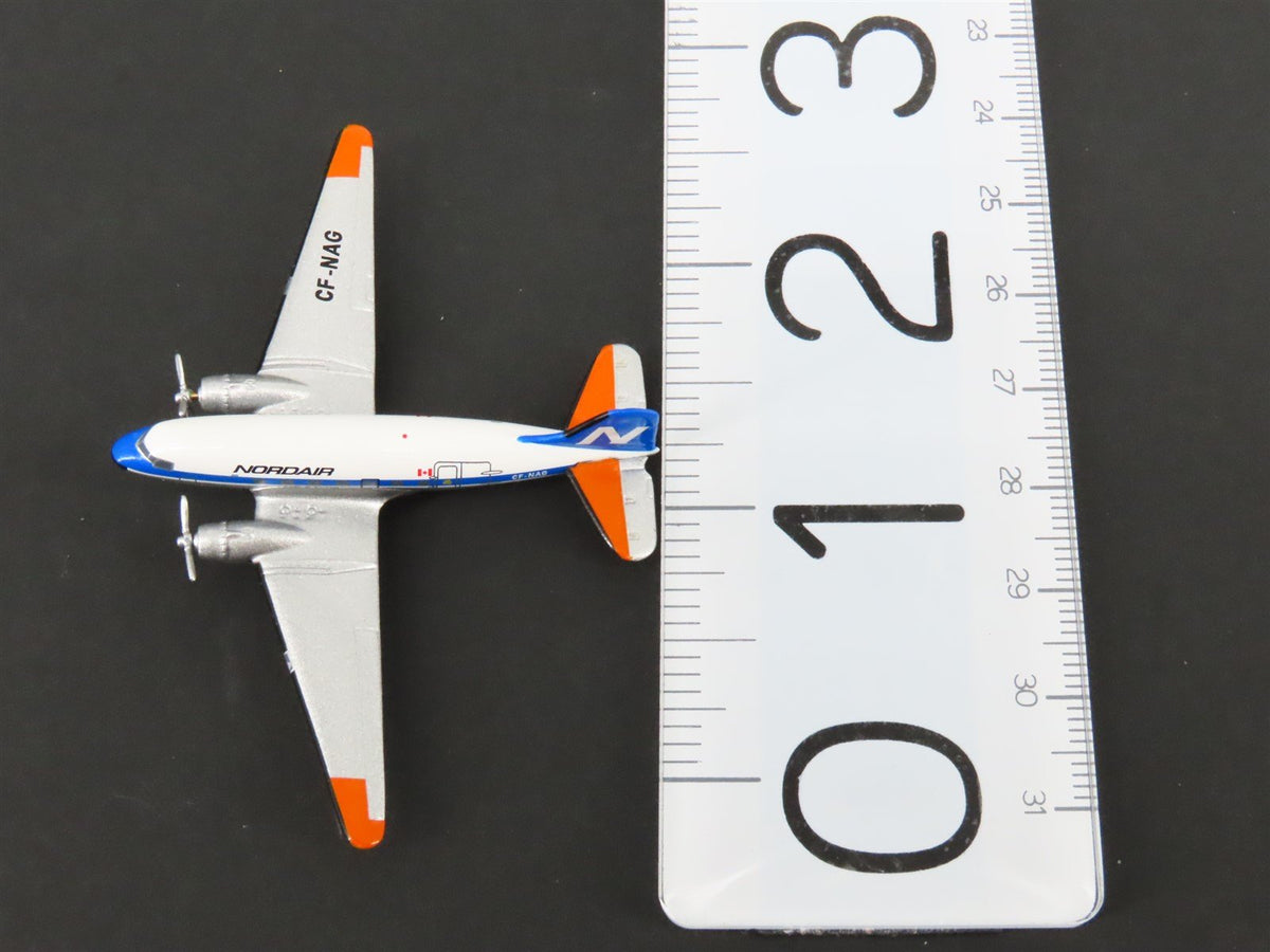 1:400 Aero Classics Die-Cast Nordair Douglas DC-3 Airliner