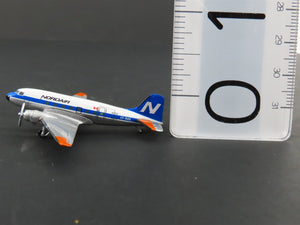 1:400 Aero Classics Die-Cast Nordair Douglas DC-3 Airliner