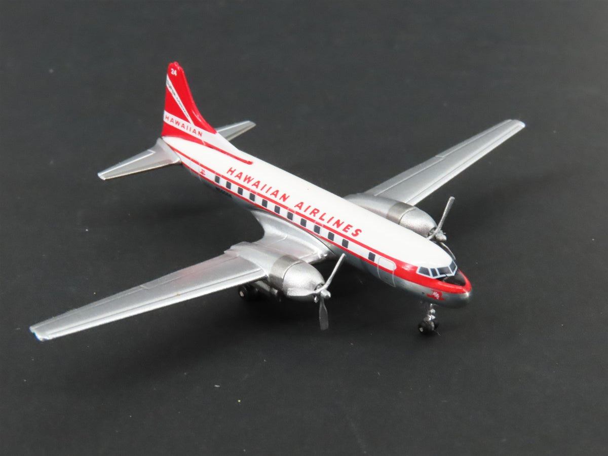 1:400 Aero Classics Die-Cast Hawaiian Airlines Convair CV-440 (CV-340) Airliner