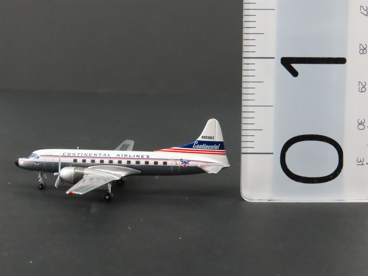 1:400 Aero Classics Die-Cast Continental Airlines Convair CV-440 Airliner