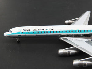 1:400 Aero Classics DieCast Trans International McDonnell Douglas DC861 Airliner