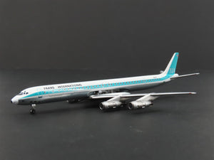 1:400 Aero Classics DieCast Trans International McDonnell Douglas DC861 Airliner