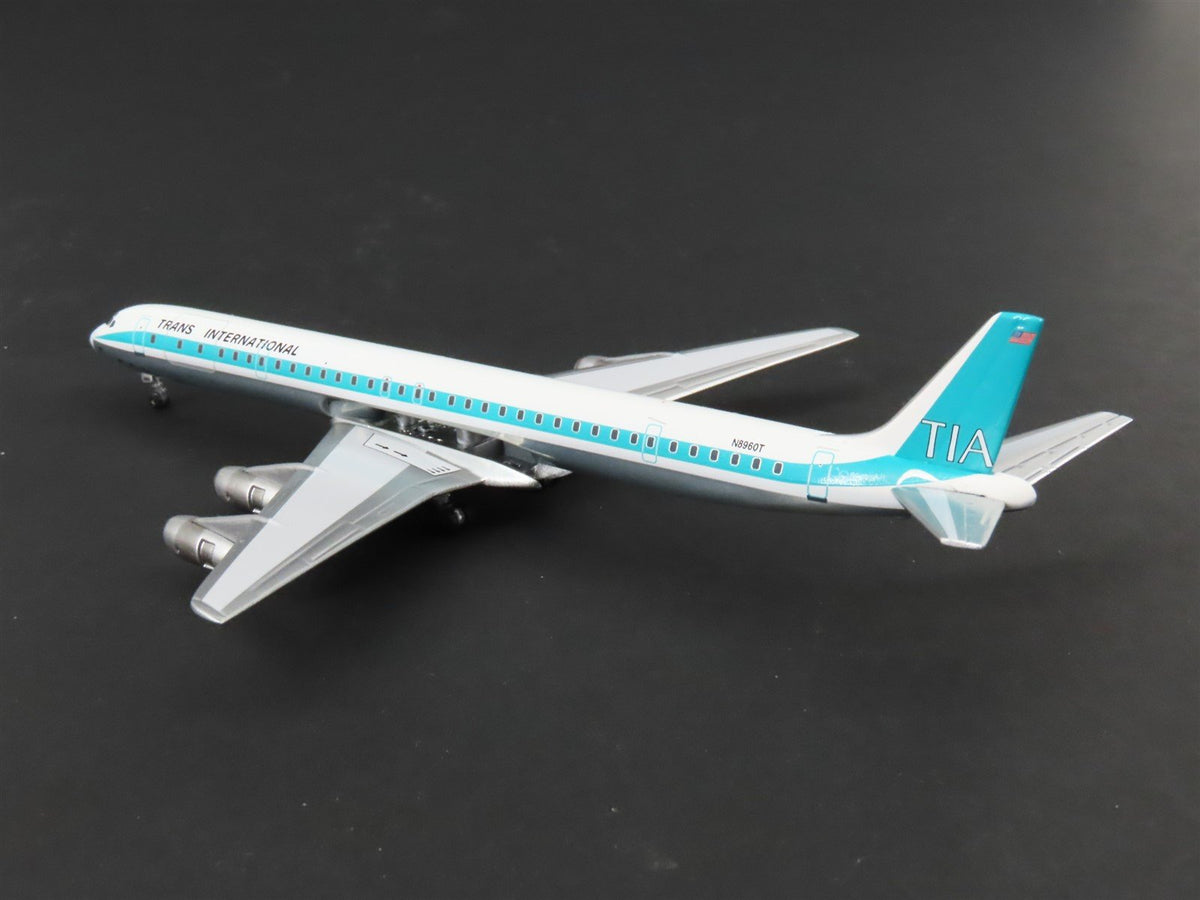 1:400 Aero Classics DieCast Trans International McDonnell Douglas DC861 Airliner