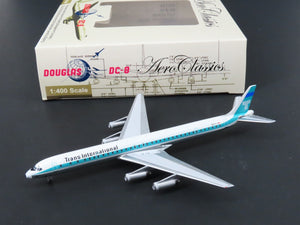 1:400 Aero Classics DieCast Trans International McDonnell Douglas DC861 Airliner