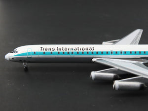 1:400 Aero Classics DieCast Trans International McDonnell Douglas DC861 Airliner