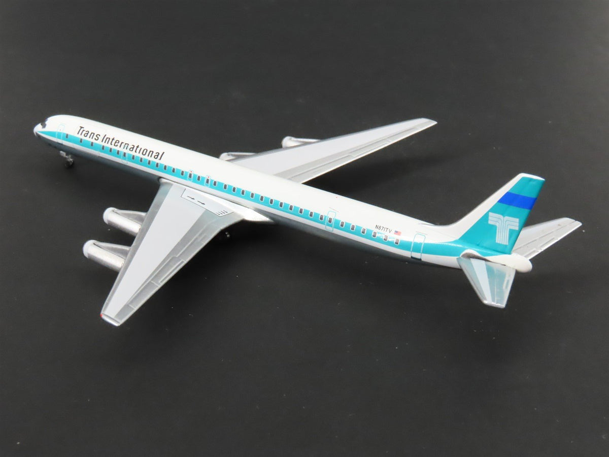 1:400 Aero Classics DieCast Trans International McDonnell Douglas DC861 Airliner