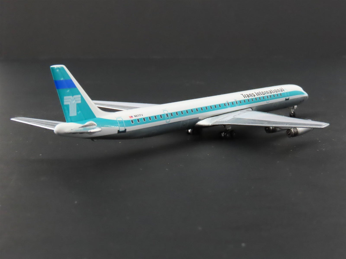 1:400 Aero Classics DieCast Trans International McDonnell Douglas DC861 Airliner