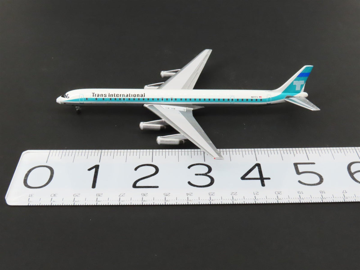 1:400 Aero Classics DieCast Trans International McDonnell Douglas DC861 Airliner