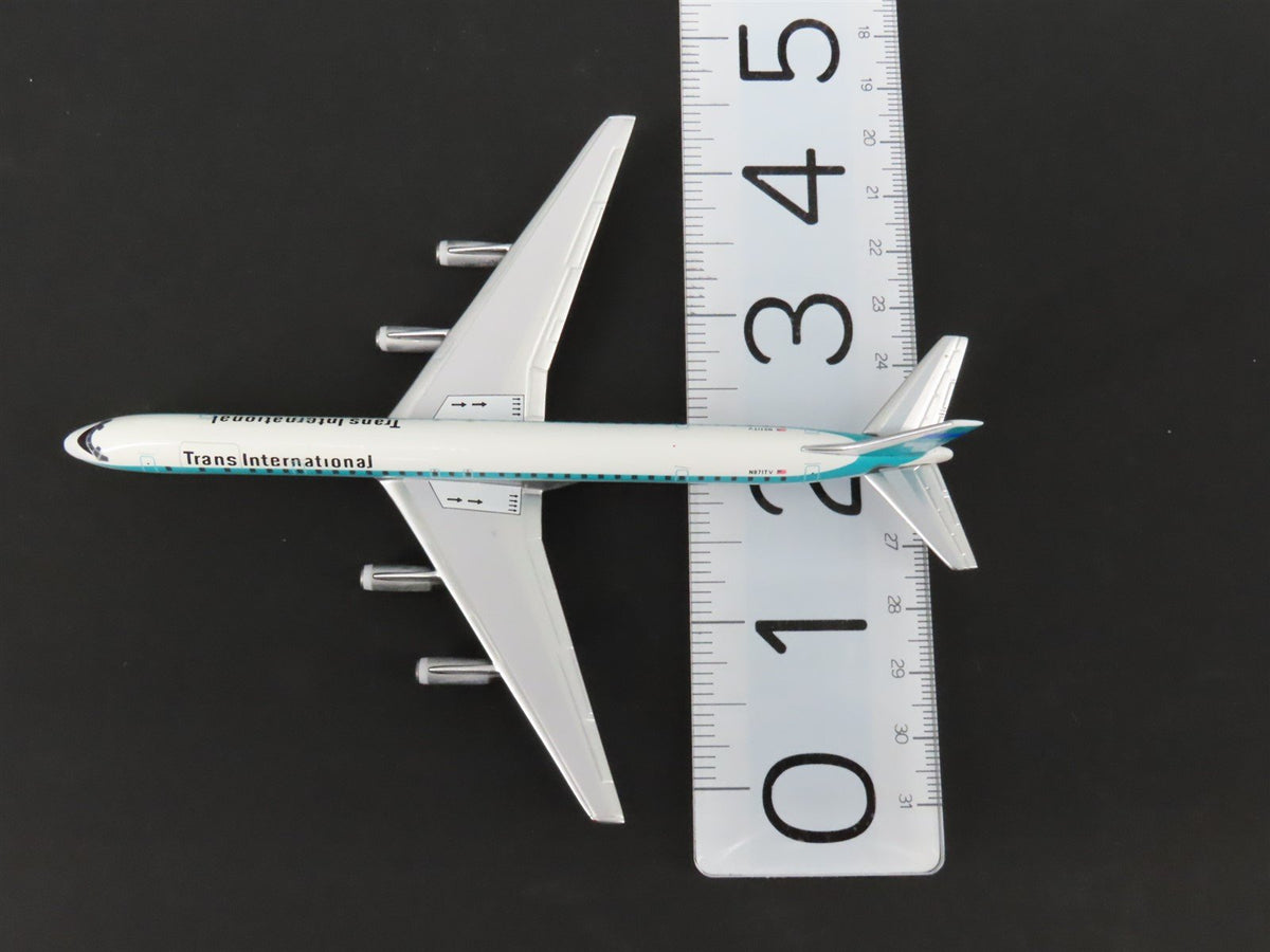 1:400 Aero Classics DieCast Trans International McDonnell Douglas DC861 Airliner