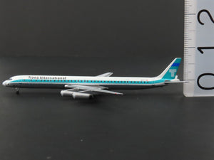 1:400 Aero Classics DieCast Trans International McDonnell Douglas DC861 Airliner