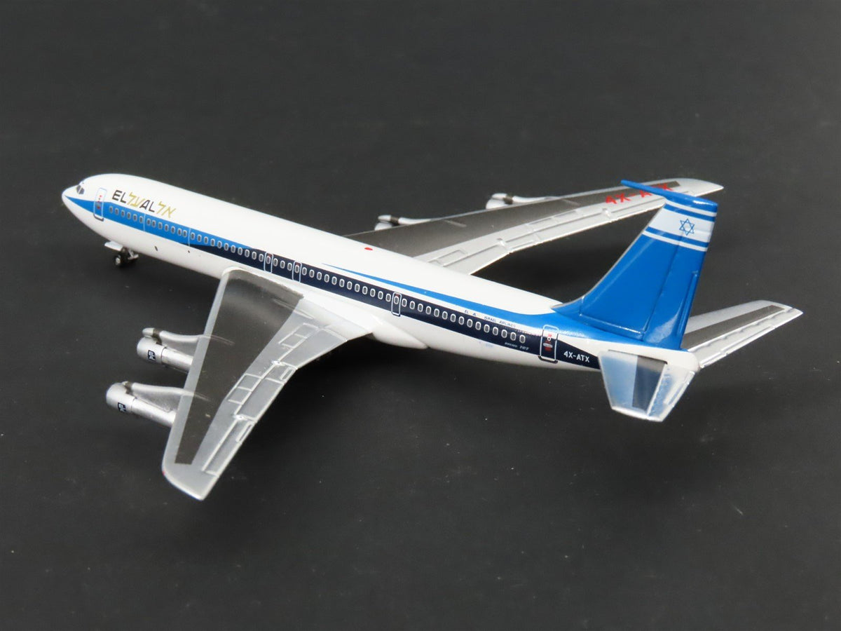 1:400 Aero Classics Die-Cast EL-AL Israel Air Boeing B707-300 Airliner