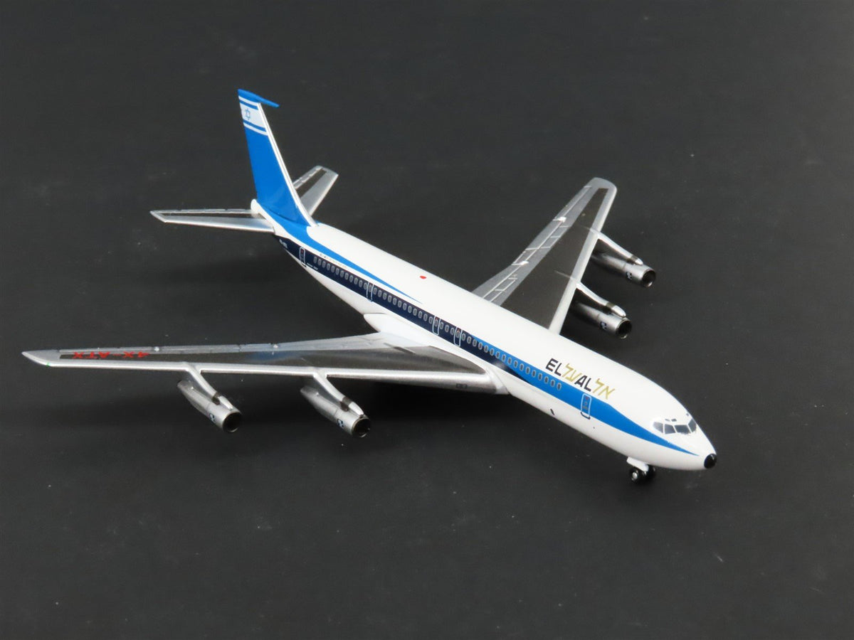 1:400 Aero Classics Die-Cast EL-AL Israel Air Boeing B707-300 Airliner