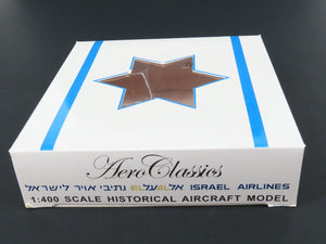 1:400 Aero Classics Die-Cast EL-AL Israel Air Boeing B707-300 Airliner