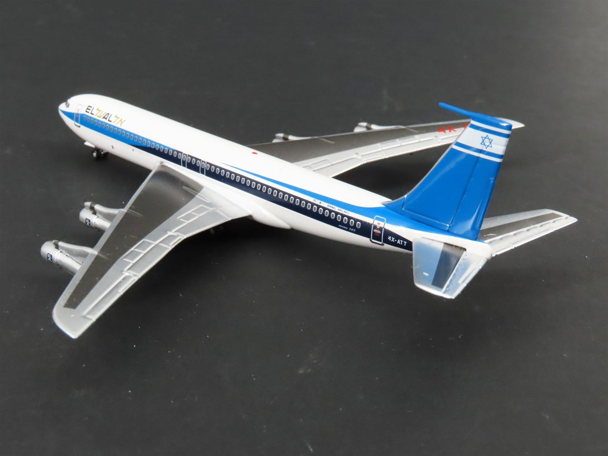 1:400 Aero Classics Die-Cast EL-AL Israel Air Boeing B707-300 Airliner