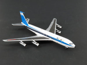 1:400 Aero Classics Die-Cast EL-AL Israel Air Boeing B707-300 Airliner