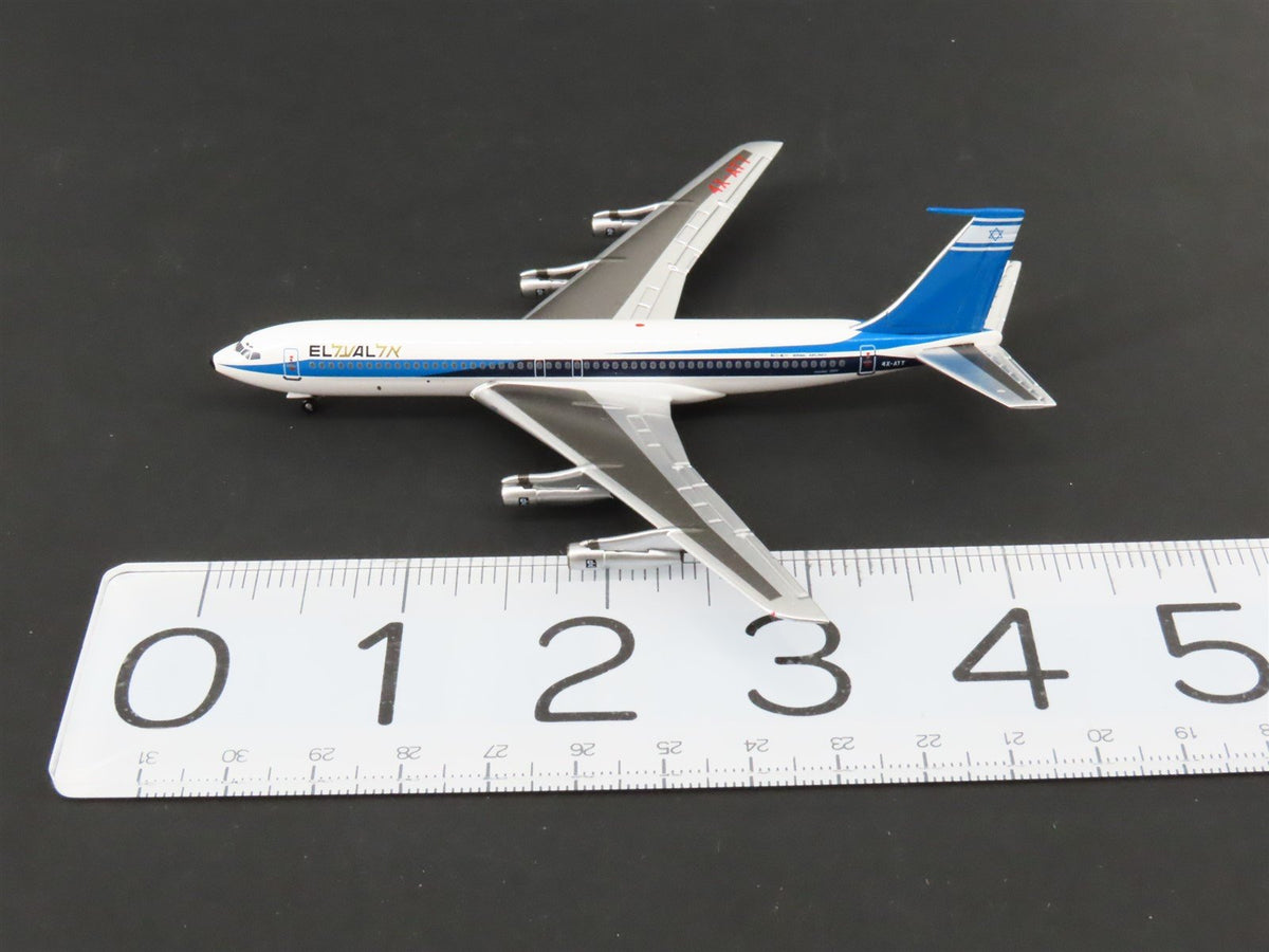 1:400 Aero Classics Die-Cast EL-AL Israel Air Boeing B707-300 Airliner