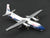 1:400 Aero Classics Die-Cast Piedmont Fokker F-27 Airliner