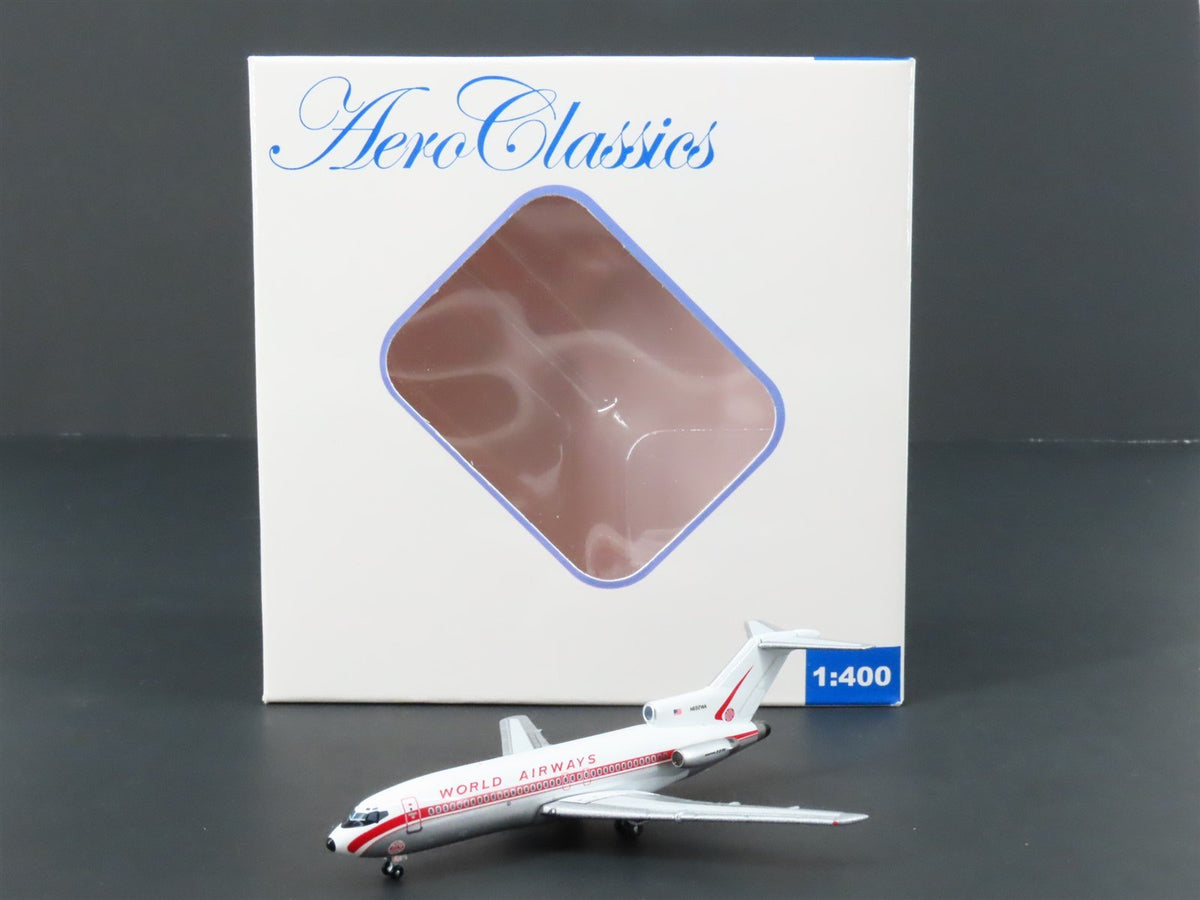 1:400 Aero Classics Die-Cast Worlds Airways Boeing B727 Airliner