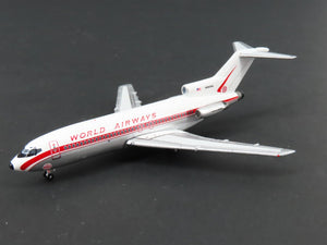 1:400 Aero Classics Die-Cast Worlds Airways Boeing B727 Airliner