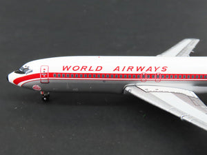 1:400 Aero Classics Die-Cast Worlds Airways Boeing B727 Airliner