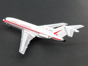 1:400 Aero Classics Die-Cast Worlds Airways Boeing B727 Airliner