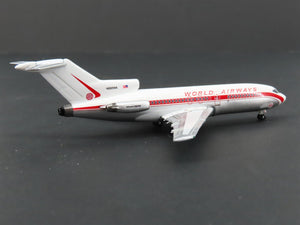 1:400 Aero Classics Die-Cast Worlds Airways Boeing B727 Airliner