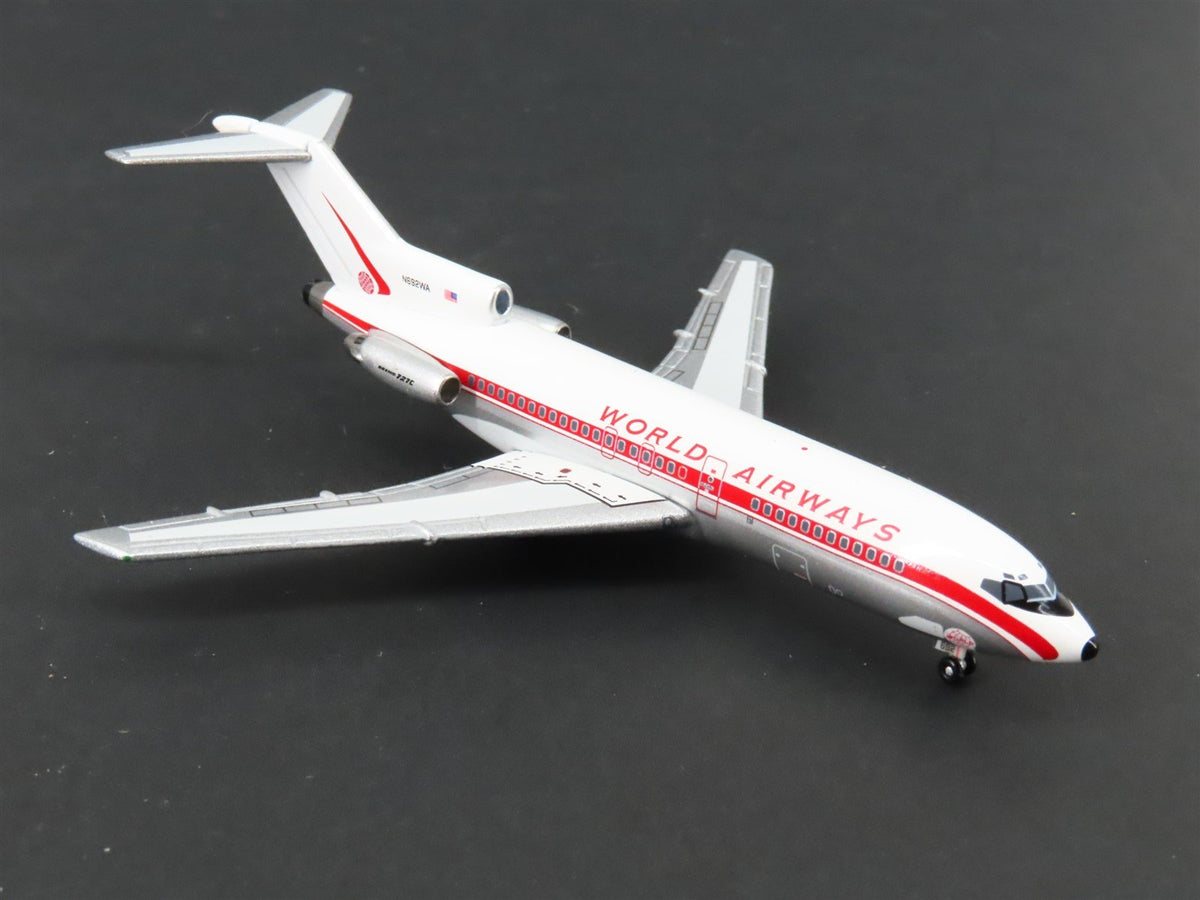 1:400 Aero Classics Die-Cast Worlds Airways Boeing B727 Airliner